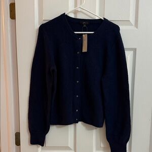 J. Crew Deep Navy Women's Cardigan NWT